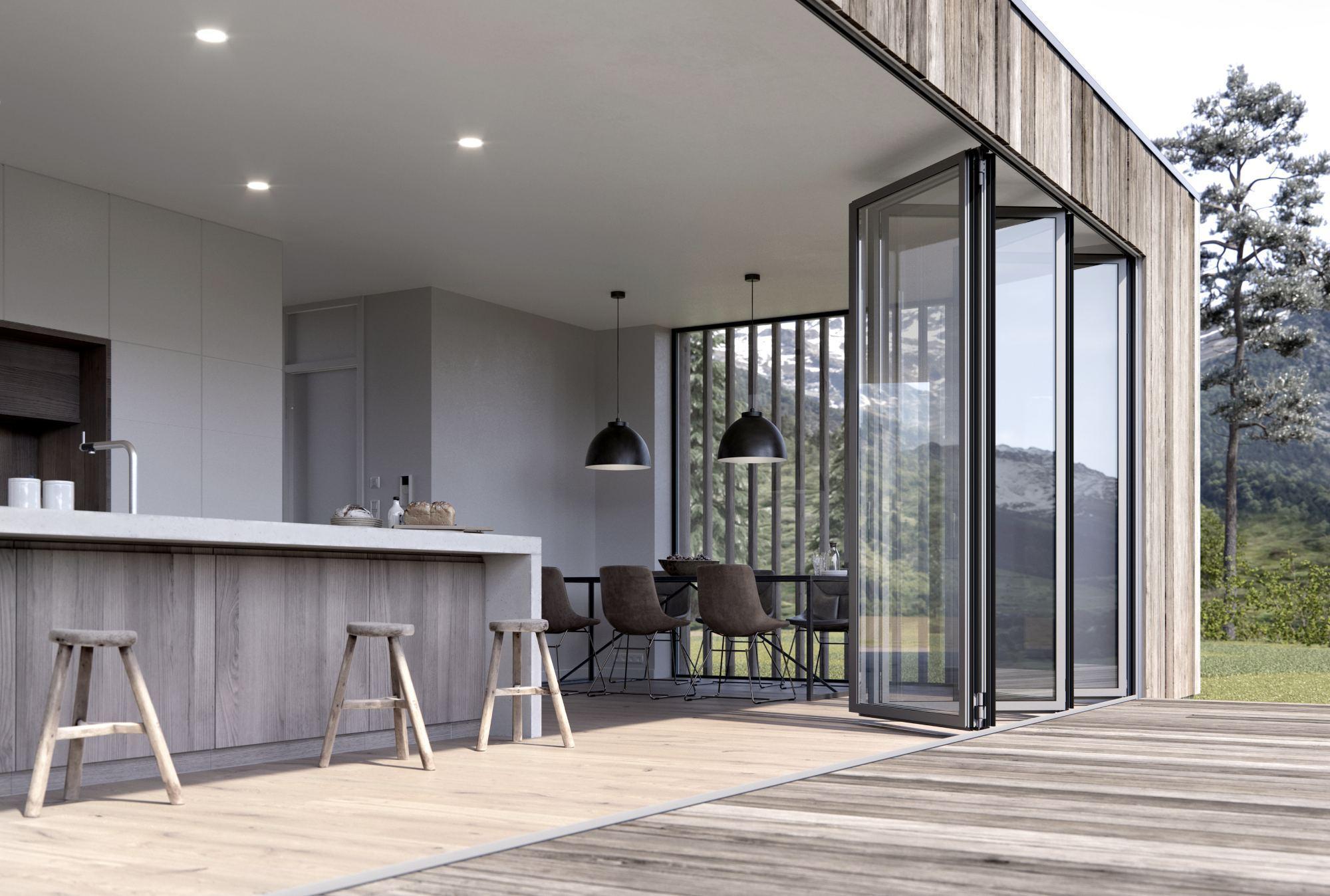Solarlux Glas Faltwand Ecoline Highline Solarlux Glas Faltwand Ecoline Highline