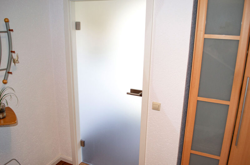 Glastür