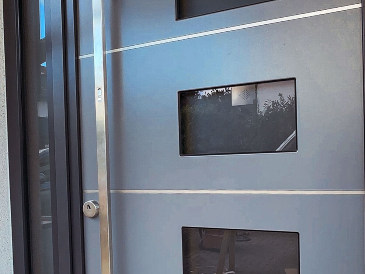 Holz-Aluminium-Haustür