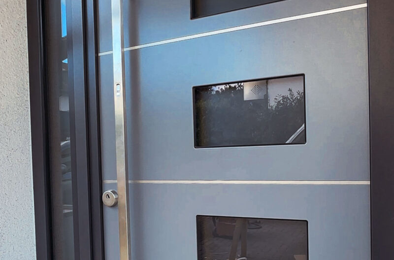 Holz-Aluminium-Haustür