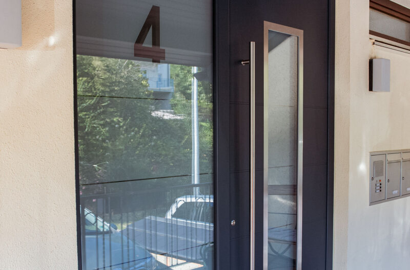 Aluminium-Haustür