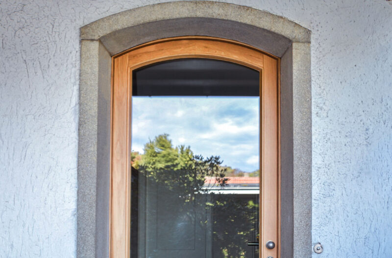 Holz-Haustür