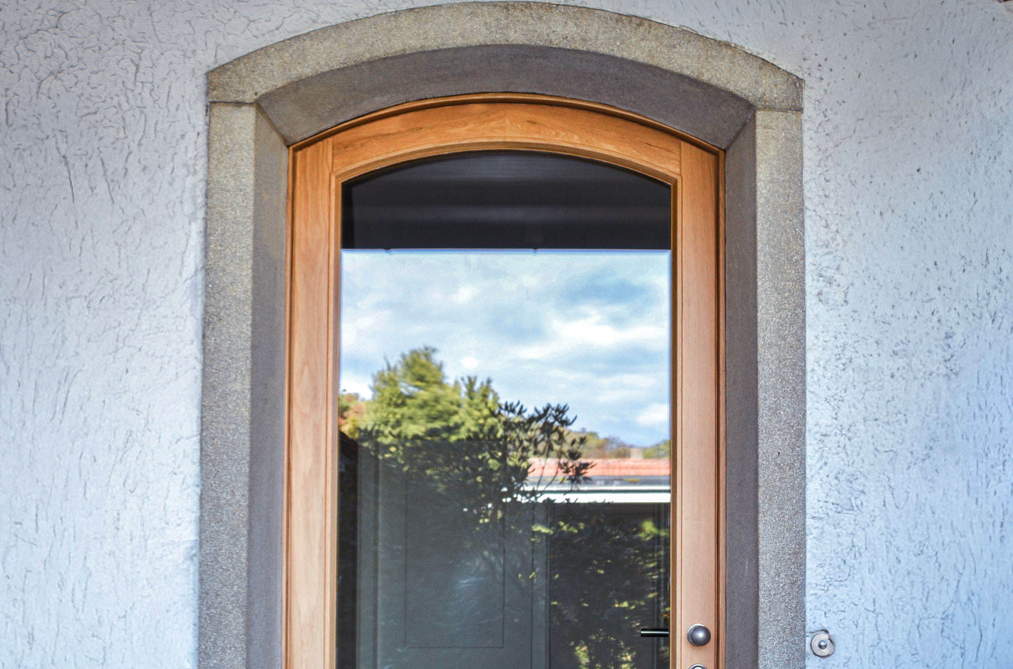 Holz-Haustür