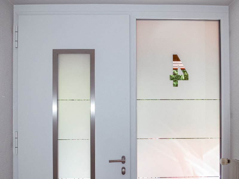 Aluminium-Haustür von SBB Schäfer