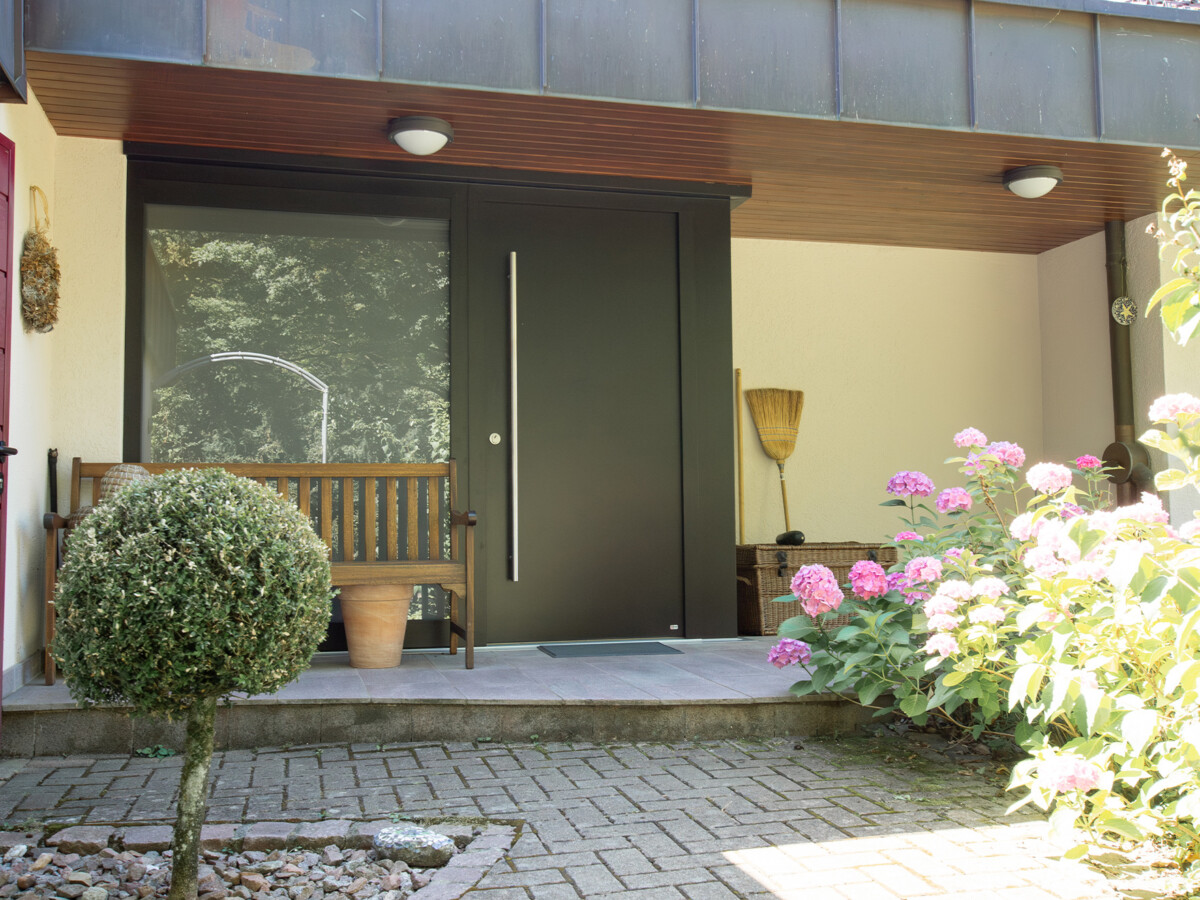 Holz-Aluminium-Haustür