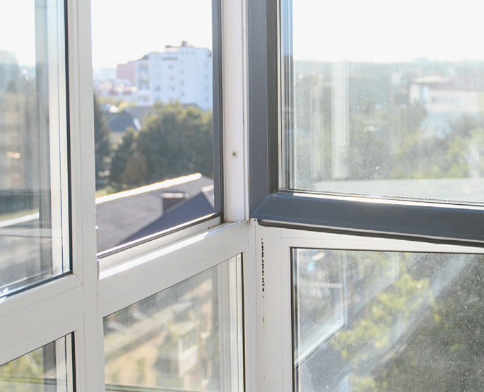 Kunststoff Aluminium Fenster.