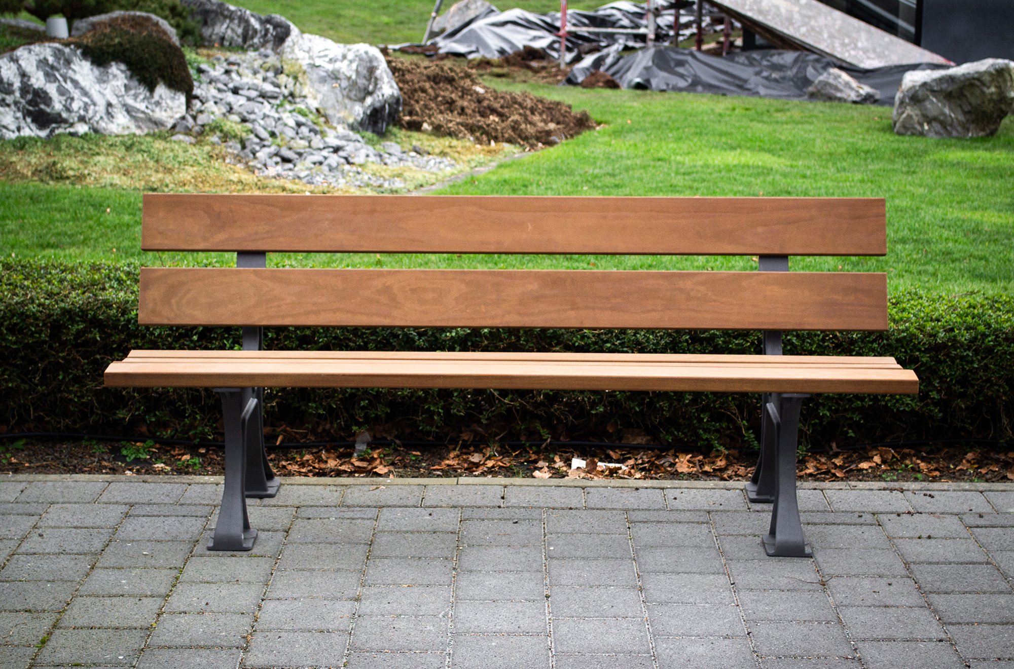 Gartenbank Restaurierung