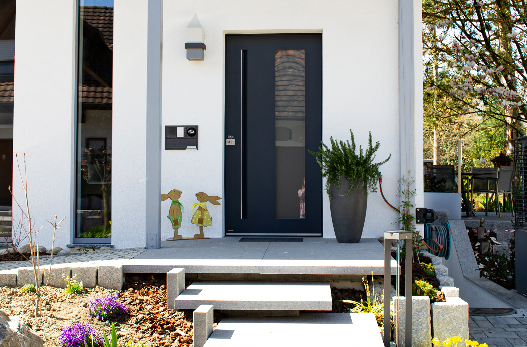 Aluminium-Haustür